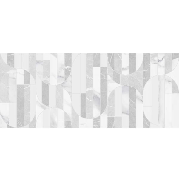 Плитка настенная Gracia Ceramica (Грация Керамика) Modello white 02 25х60 см, 010100001530