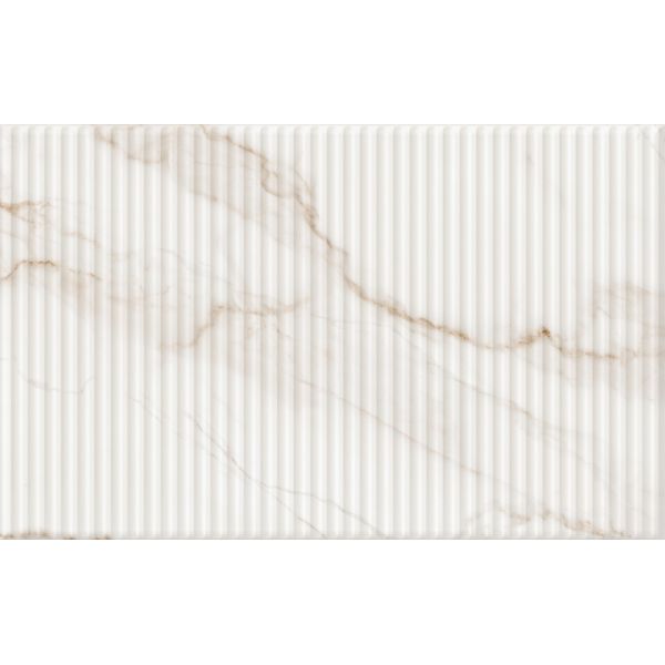 Плитка настенная Gracia Ceramica (Грация Керамика) Капелла белая низ 02 25х40 см, 010100001555