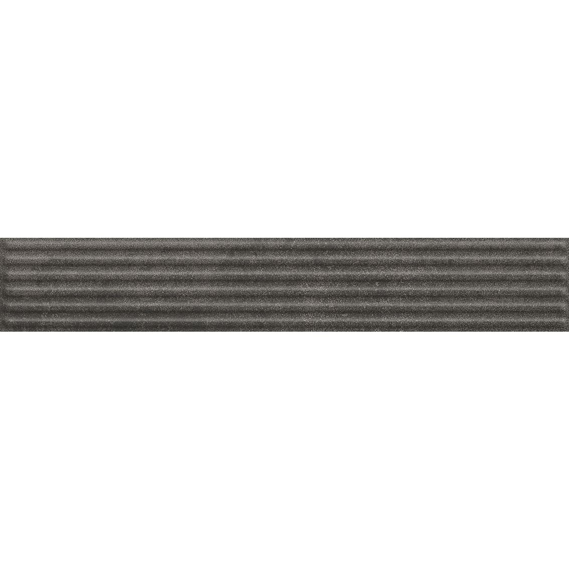 Керамогранит Paradyz Carrizo basalt elewacja struktura stripes mix mat 40x6,6 см