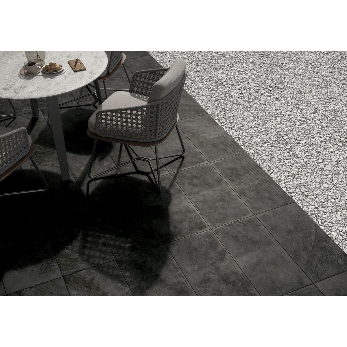Ступень Paradyz Ardis dark stopnica prosta mat 30x60 см