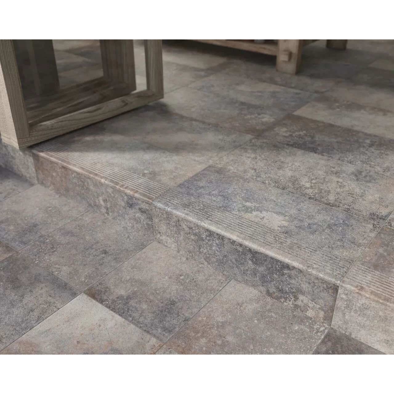 Клинкерная плитка Paradyz (Парадайз) Cloud Brown Elewacja Duro 7 мм 6.6x24.5 см, ZD--245X066-1-CLOU.BR---4