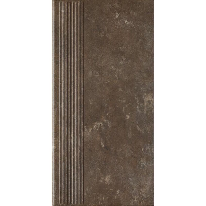 Ступень Paradyz (Парадайз) Ilario Brown Stopnica Prosta 8,5 мм 30x60 см, Z---300X600-1-ILAR.BRSP-4