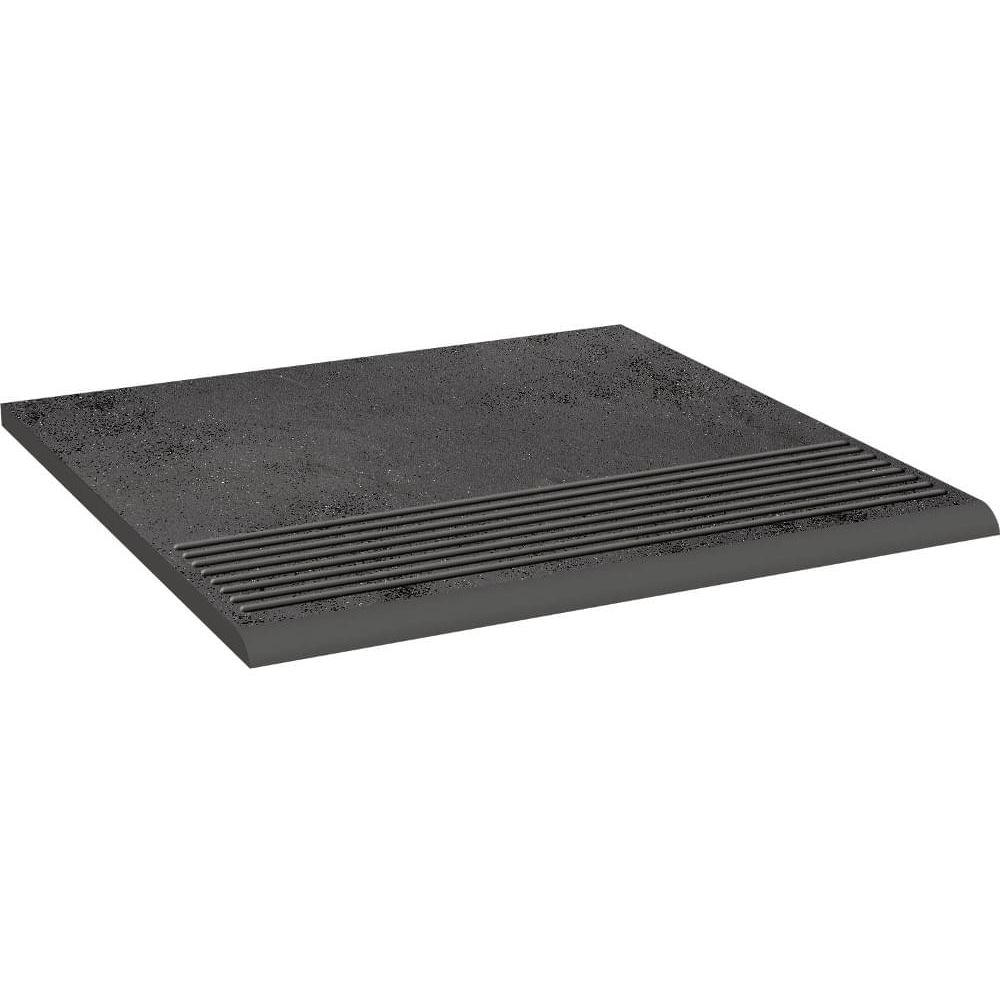 Ступень Paradyz (Парадайз) Semir Grafit Stopnica Prosta 8,5 мм 30x30 см, Z---300X300-1-SEMI.GTSP-5