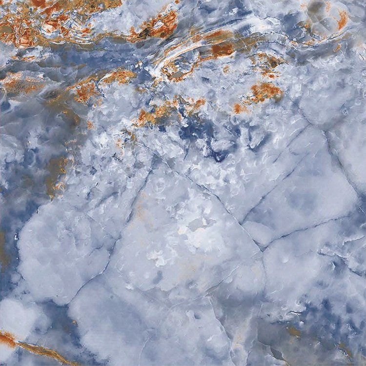 Керамогранит Itc Ceramica (Итк Керамика) Agyaro Blue Hg Sugar 60x60 см