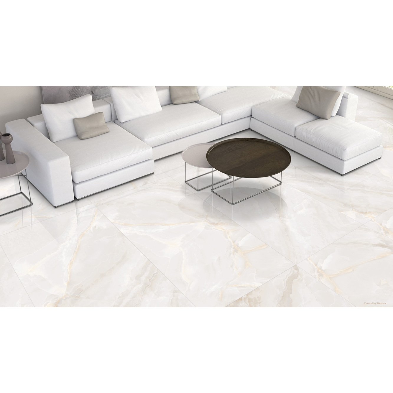 Керамогранит Itc Ceramica (Итк Керамика) Silk Onyx Crema Sugar 60x120 см