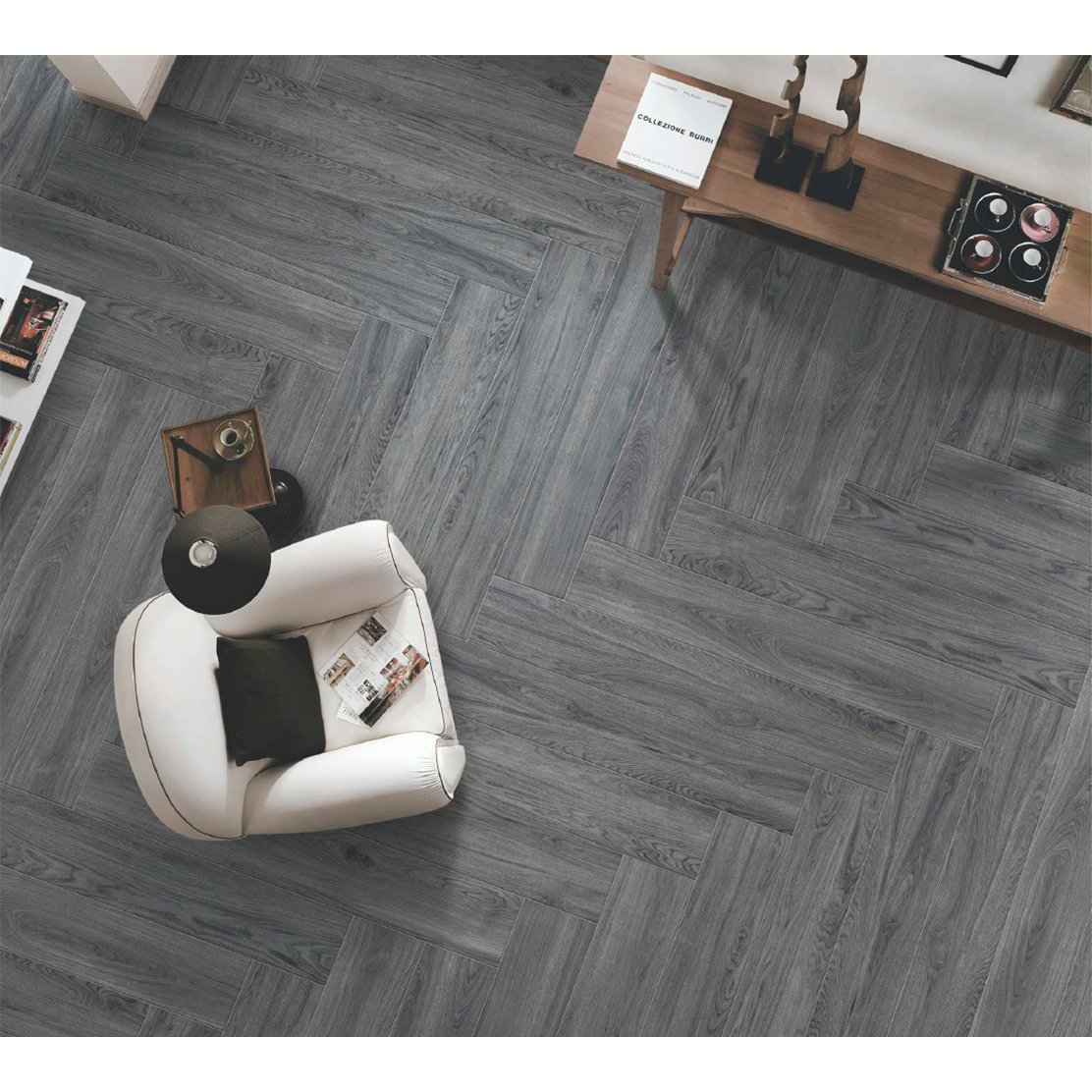 Керамогранит Itc Ceramica (Итк Керамика) Ariana Wood Crema Carving 20x120 см