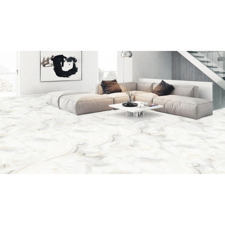 Керамогранит Itc Ceramica (Итк Керамика) Cloudy Onyx Sky Glossy 60x120 см, глянцевый