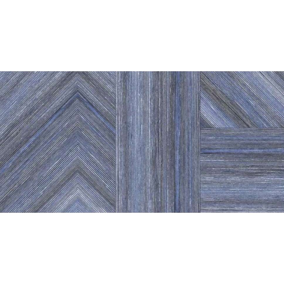 Керамогранит Itc Ceramica (Итк Керамика) Forked Wood Blue Carving 60x120 см
