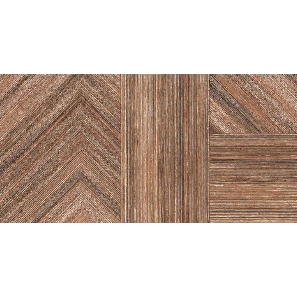 Керамогранит Itc Ceramica (Итк Керамика) Forked Wood Wenge Carving 60x120 см