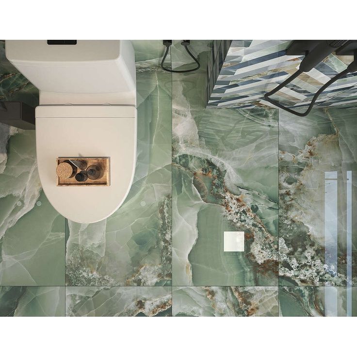 Керамогранит Itc Ceramica Agate Green Polished 60x120 см