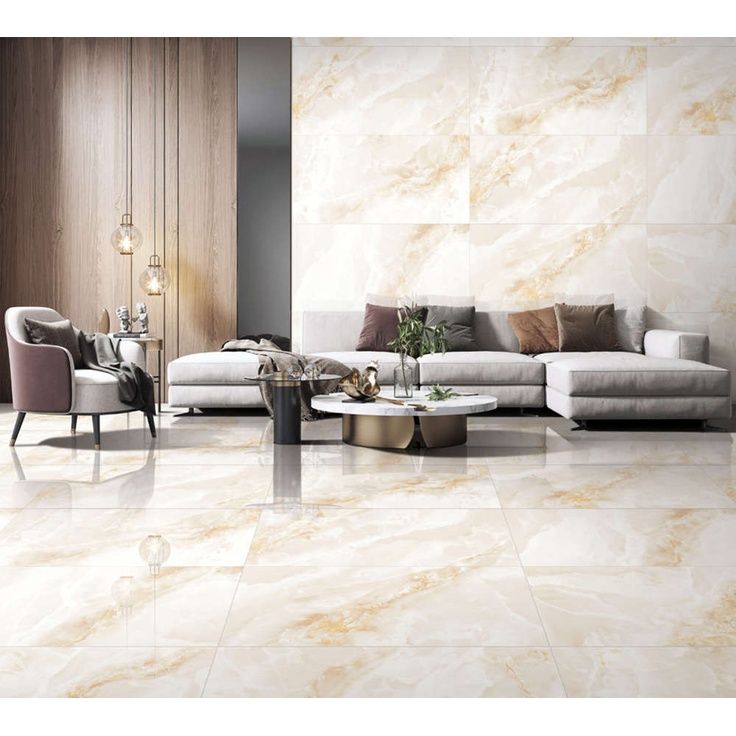 Керамогранит Itc Ceramica Onice Beige Polished 60x120 см