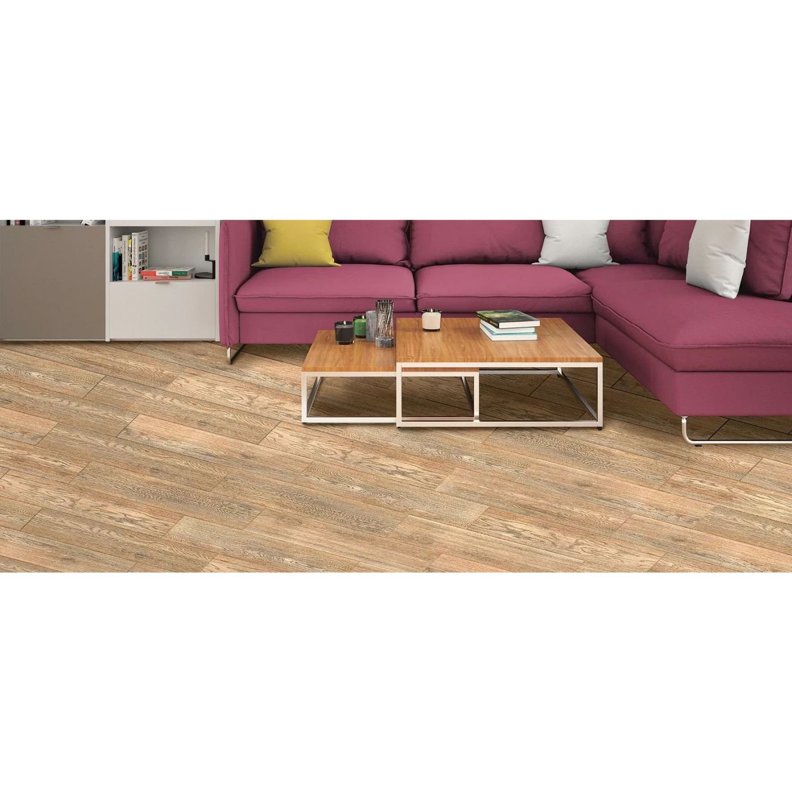 Керамогранит М-Квадрат (Кировская керамика) ProGres (Прогрес) Chester Wood NEW 80х20 см, толщ. 9 мм, 786217