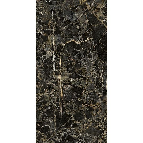 Керамогранит Ape Ceramica (Апе Керамика) Golden Black полированный ректификат 60x120 см