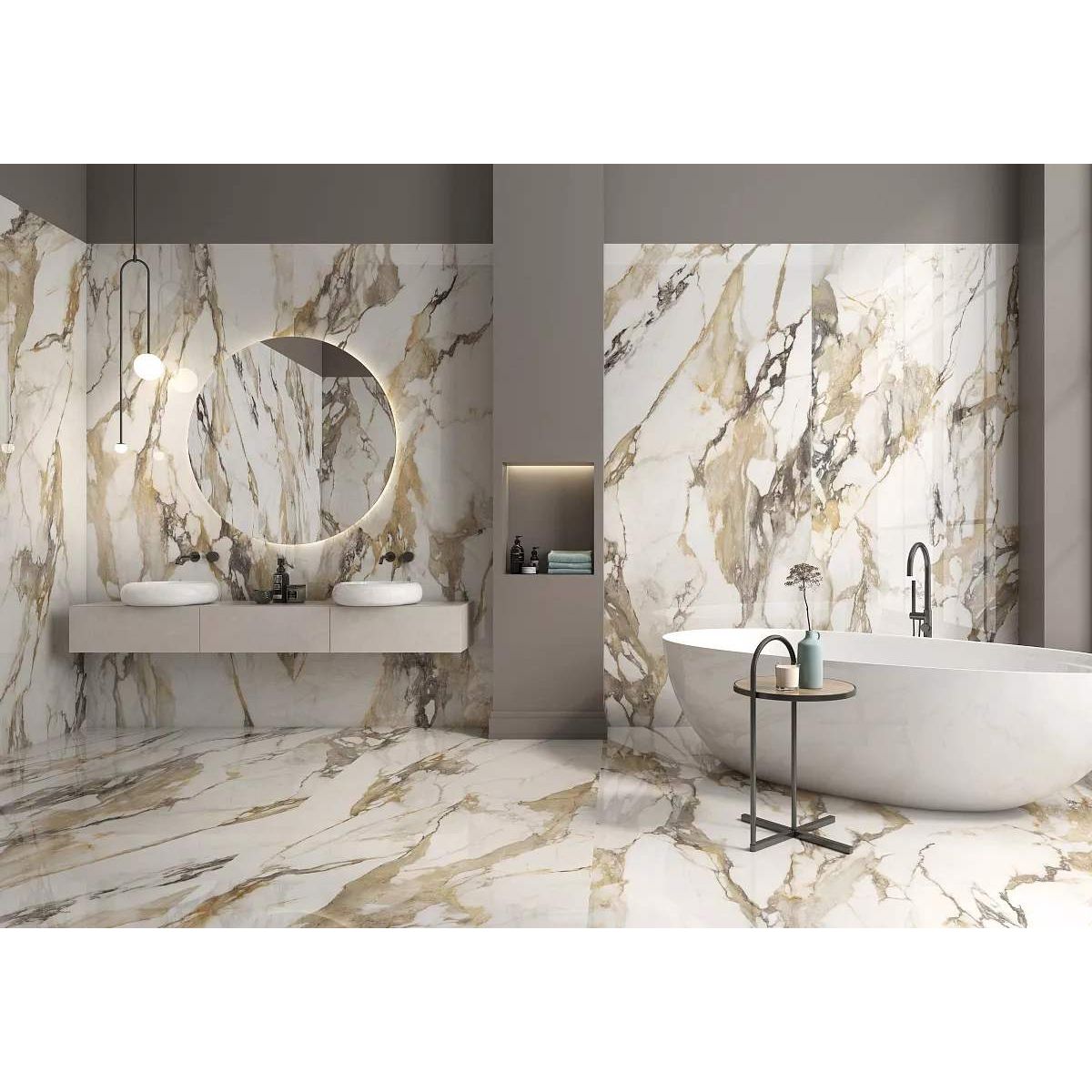 Керамогранит Geotiles Crash Beige 120x280 см Satin Matt