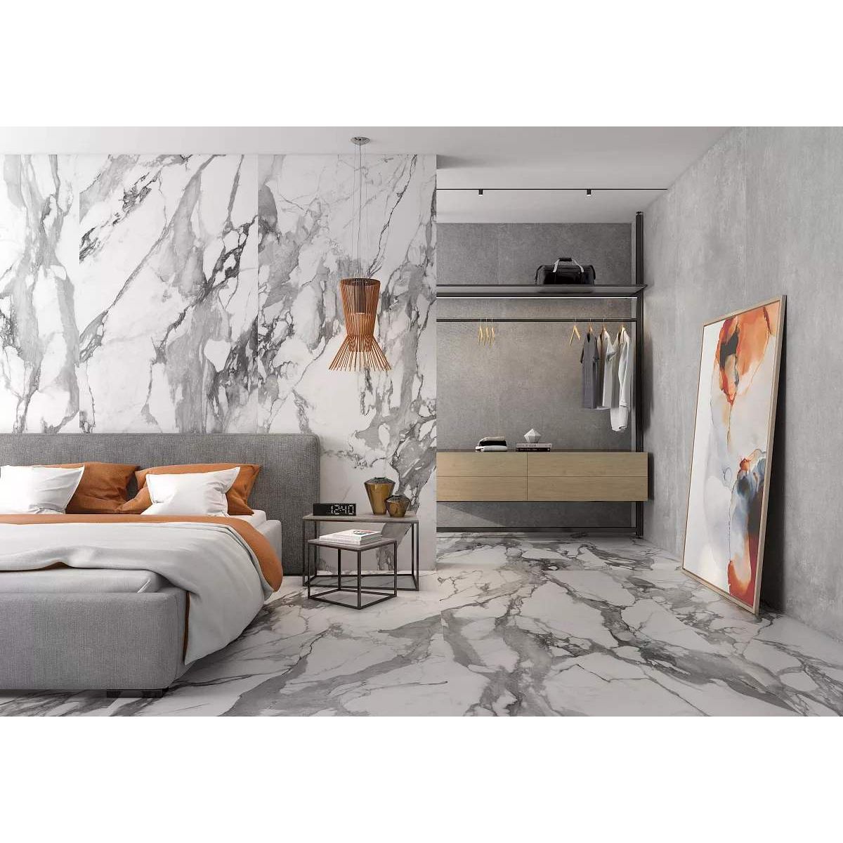 Керамогранит Geotiles Crash Blanco 120x280 см Satin Matt