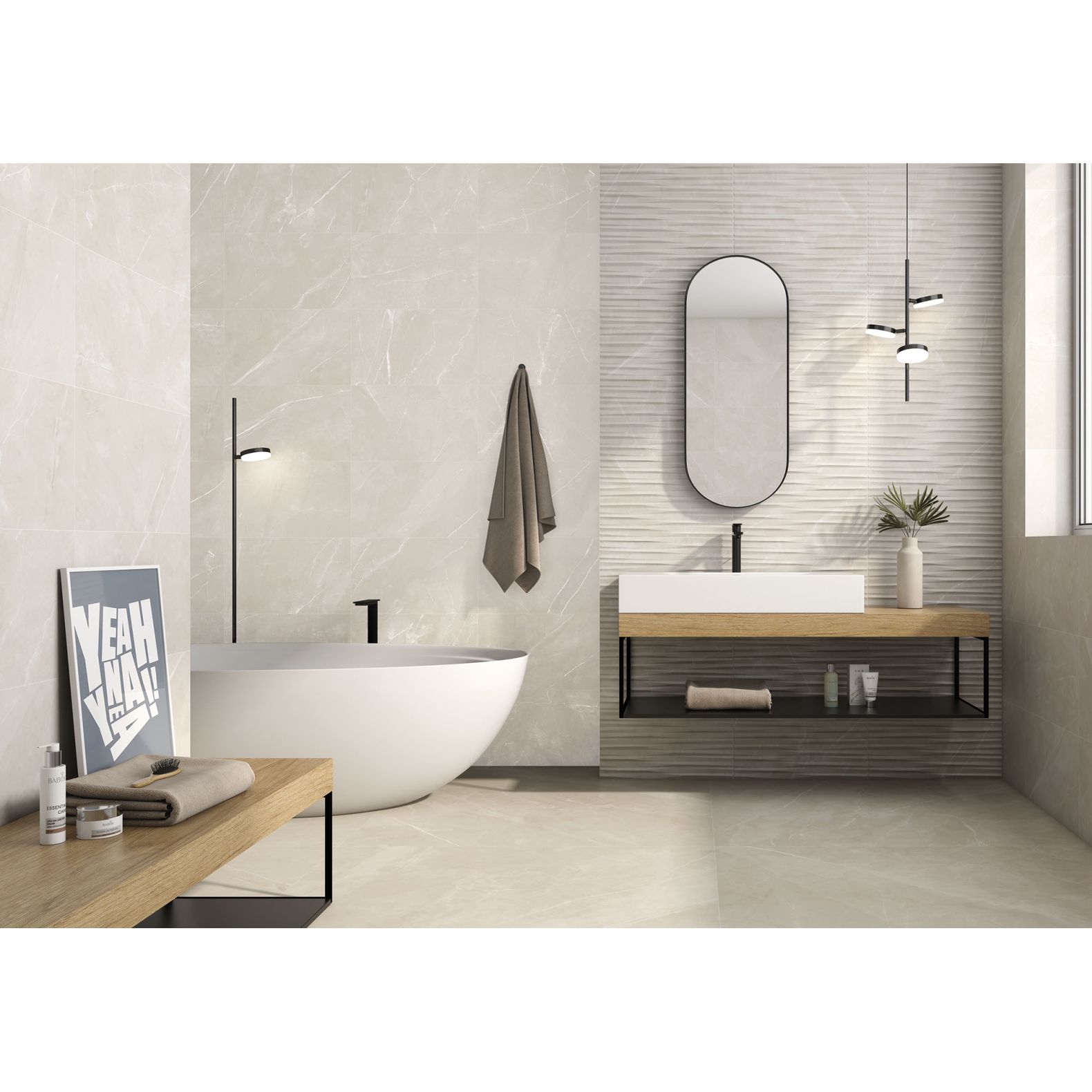Керамогранит Geotiles Elbert Marfil 60x120 см Matt