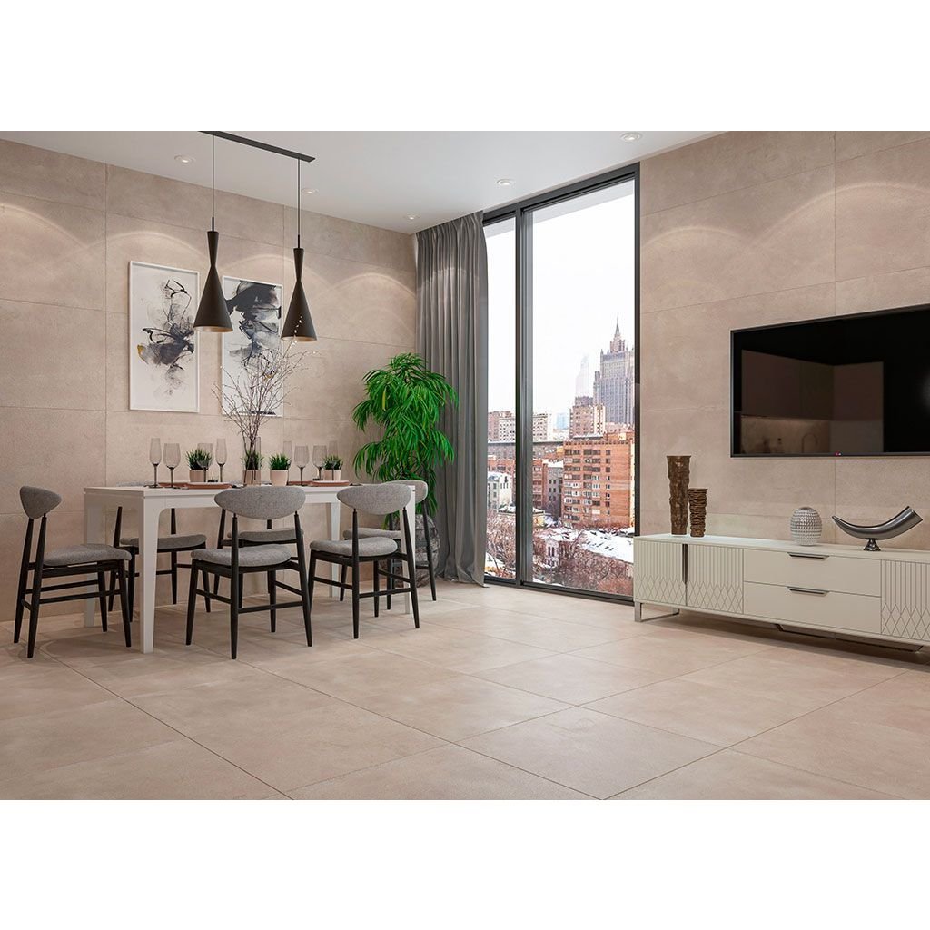 Керамогранит Tau Ceramica (Тау Керамика) Walmer Tan Rec 90х90 см, ректификат, ппп00052658