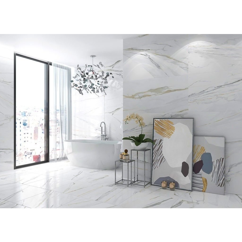 Керамогранит Tau Ceramica (Тау Керамика) Emporio Calacatta полированная 60х60 см, ппп00041867