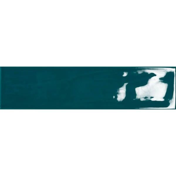 Настенная плитка Tau Ceramica (Тау Керамика) Maiolica Gloss Seagreen 7.5х30 см, глянцевая, ппп00039556
