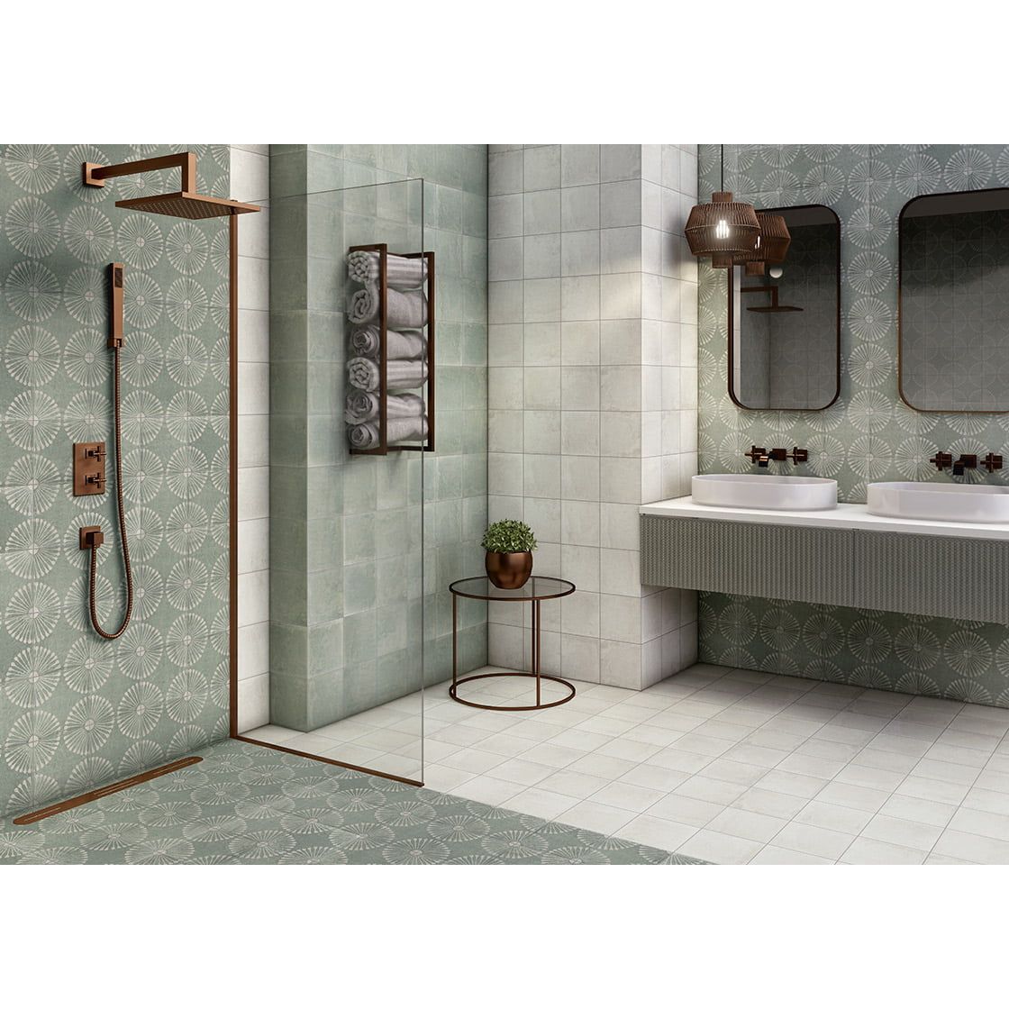 Керамогранит Mainzu (Маинзу) Carino Menta Green Matt 20х20 см