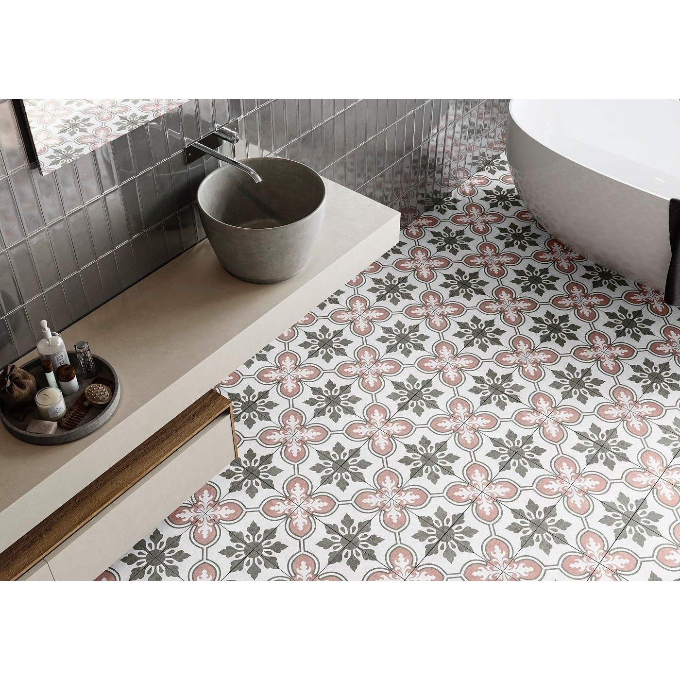 Керамогранит Navarti Lys Pink Pre. 45x45 см