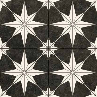 Керамогранит Navarti Star Antic Black Pre. 45x45 см