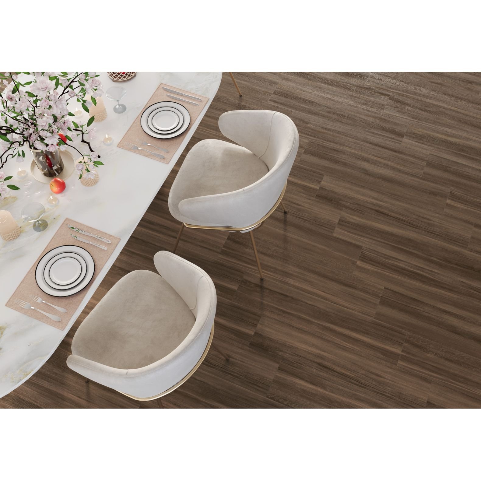Керамогранит Delacora (Делакора) Artfloor Marron sugar-эффект 20х90 см GP2090ARF21R