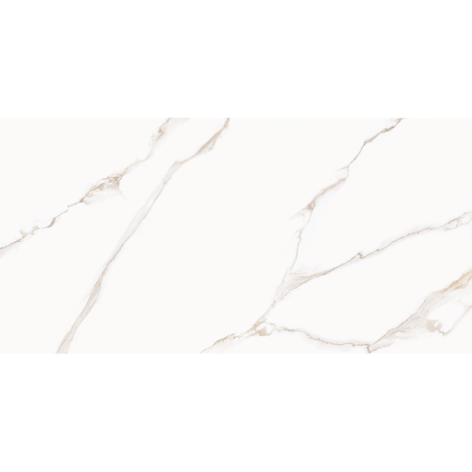 Керамогранит Delacora (Делакора) Calacatta Milazzo Gold sugar-эффект 60х120х0,95 см 60120CMI01