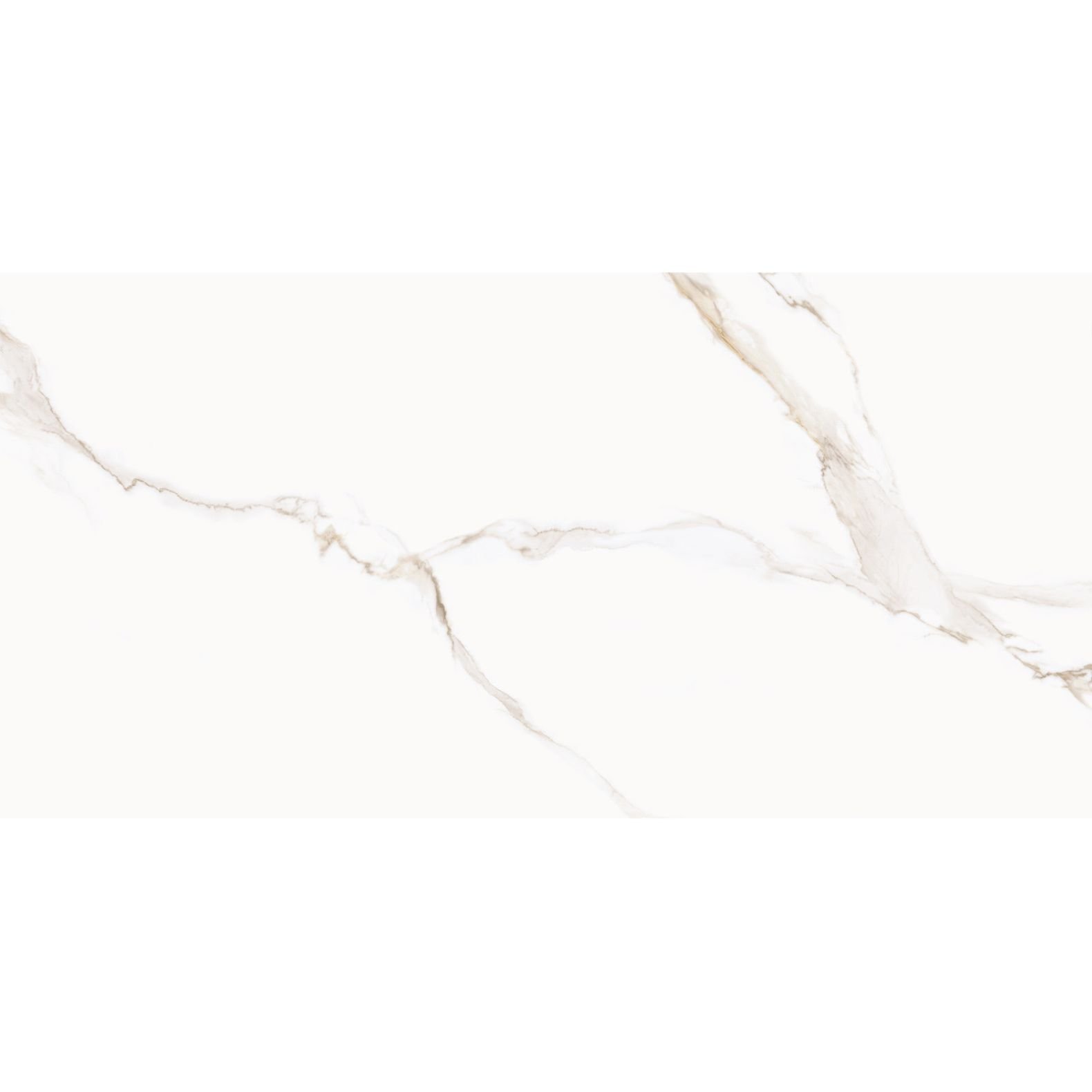 Керамогранит Delacora (Делакора) Calacatta Milazzo Gold sugar-эффект 60х120х0,95 см 60120CMI01