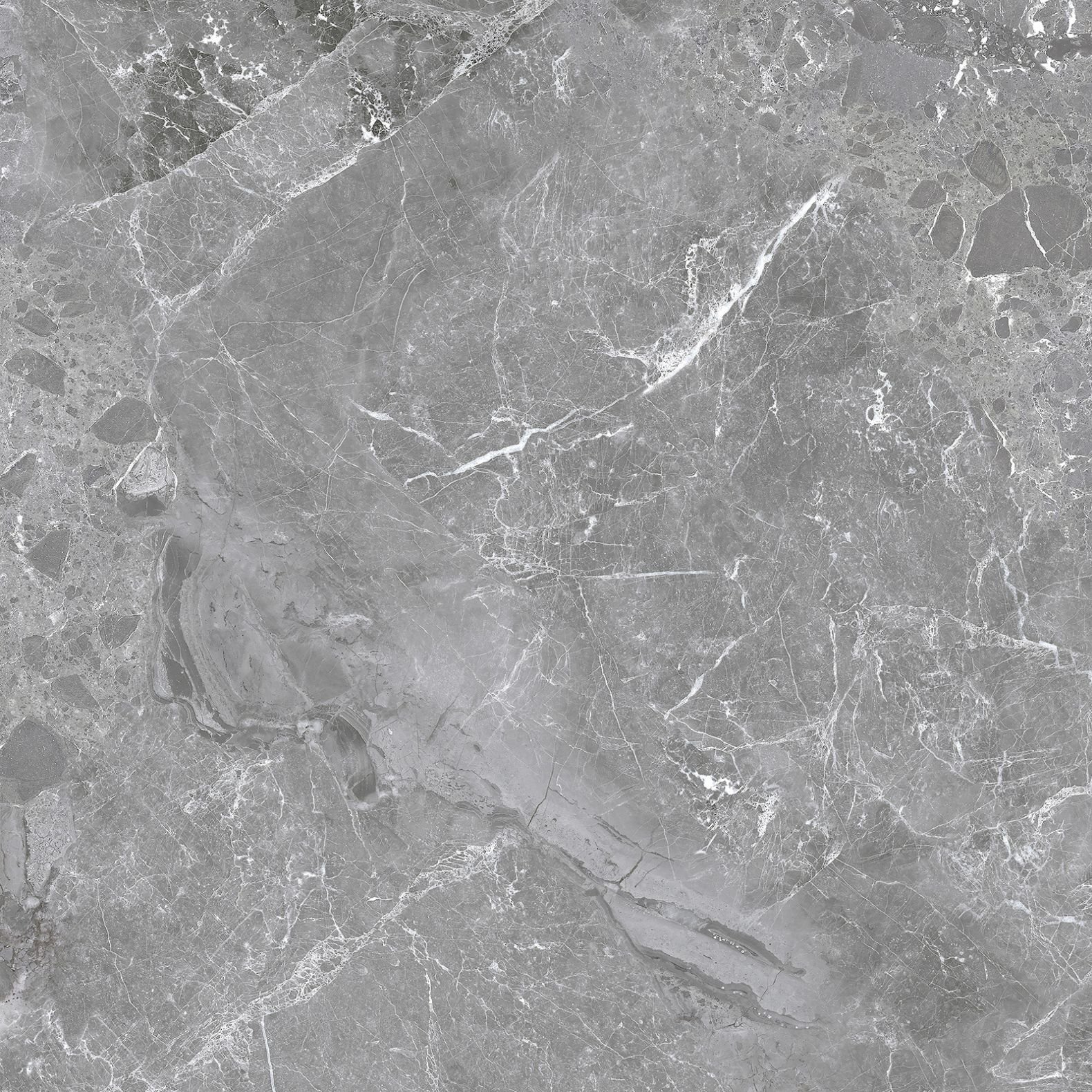 Керамогранит Delacora (Делакора) Greiny Graphite sugar-эффект 60х60х0,95 см 6060GRY25