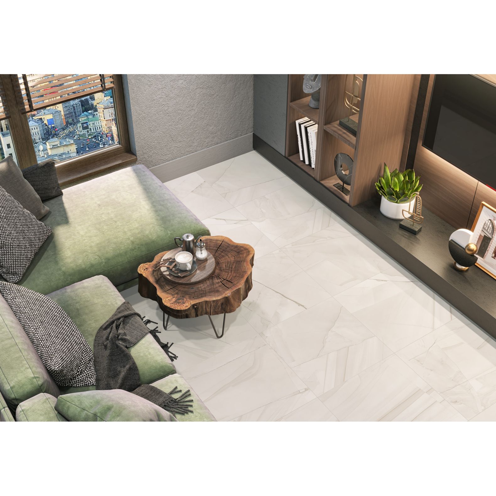 Керамогранит Delacora (Делакора) Impression Crema матовый 60x120x0,95 см, 60120IPR01M