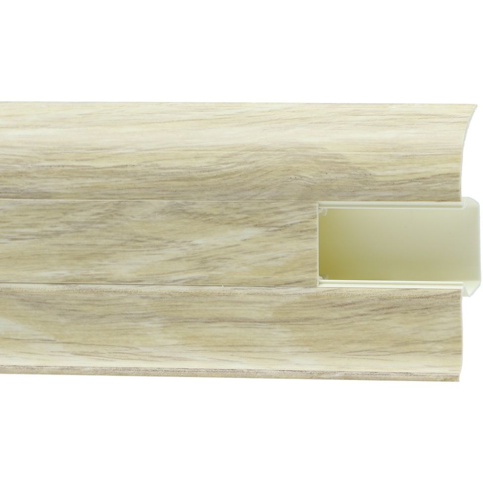 Плинтус ПВХ Royce (Ройс) 2200х58х20 мм дуб пальмира (40шт/уп) 50070093358