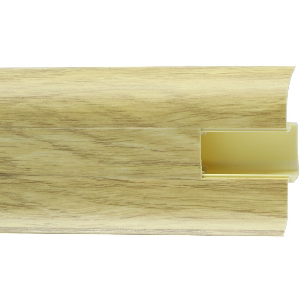 Плинтус ПВХ Royce (Ройс) 2200х58х20 мм дуб пармский (40шт/уп) MK-00008819