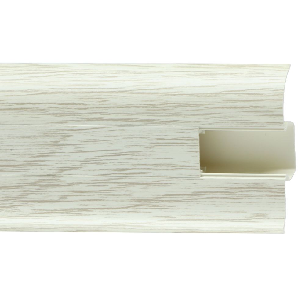 Плинтус ПВХ Royce (Ройс) 2200х58х20 мм дуб льняной (40шт/уп) 50070093387