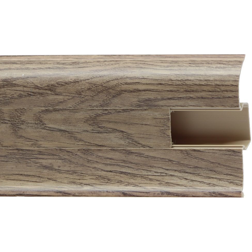 Плинтус ПВХ Royce (Ройс) 2200х58х20 мм дуб элит (40шт/уп) 50070091988