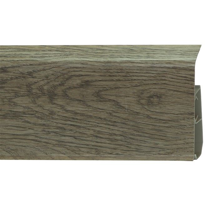 Плинтус ПВХ Royce (Ройс) 2200х80х20 мм дуб премиум (20шт/уп) 50070087311