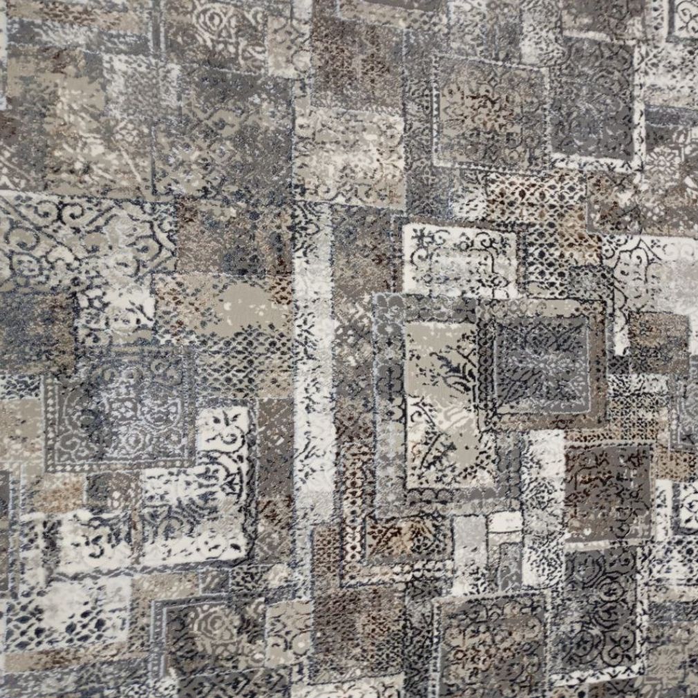 Ковролин тканный Urggazcarpet Dream 10970 grey/beige, 2,5 м