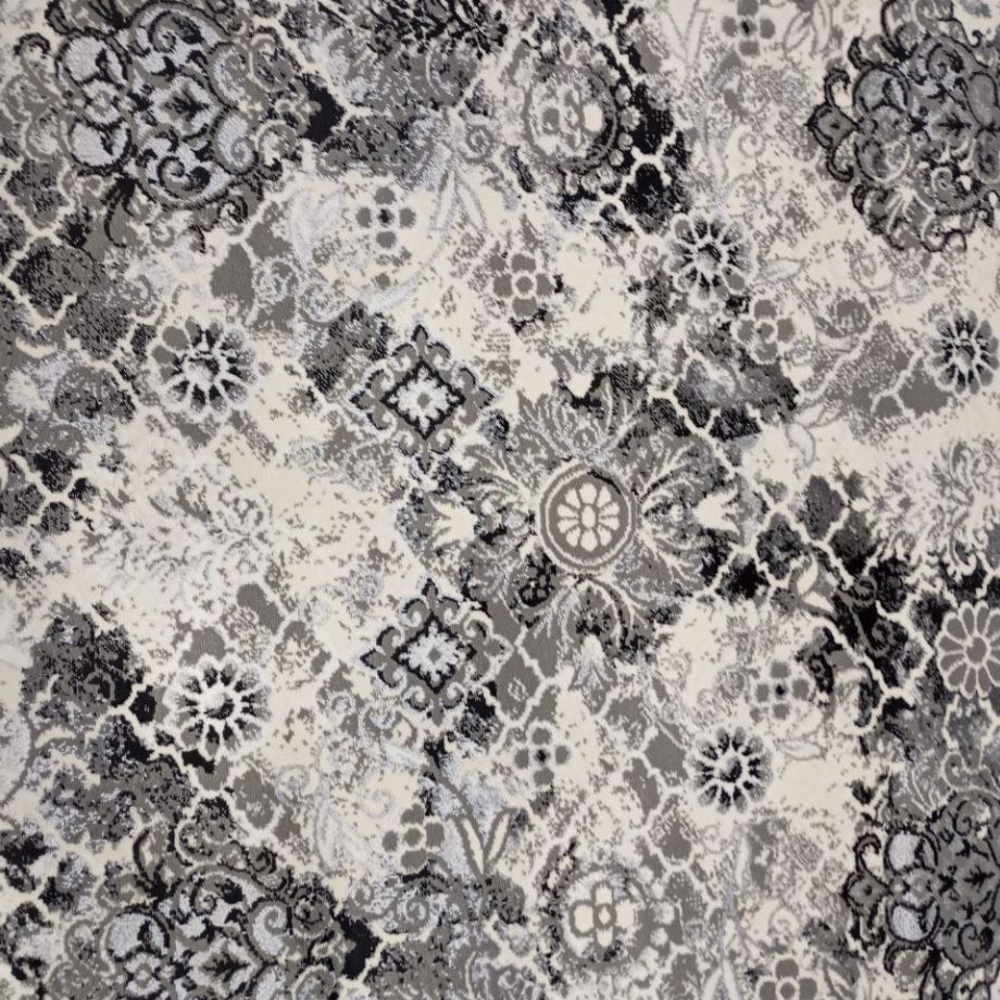 Ковролин тканный Urggazcarpet (Урггазкарпет) Лорин 11161 beige/black, 3,5 м