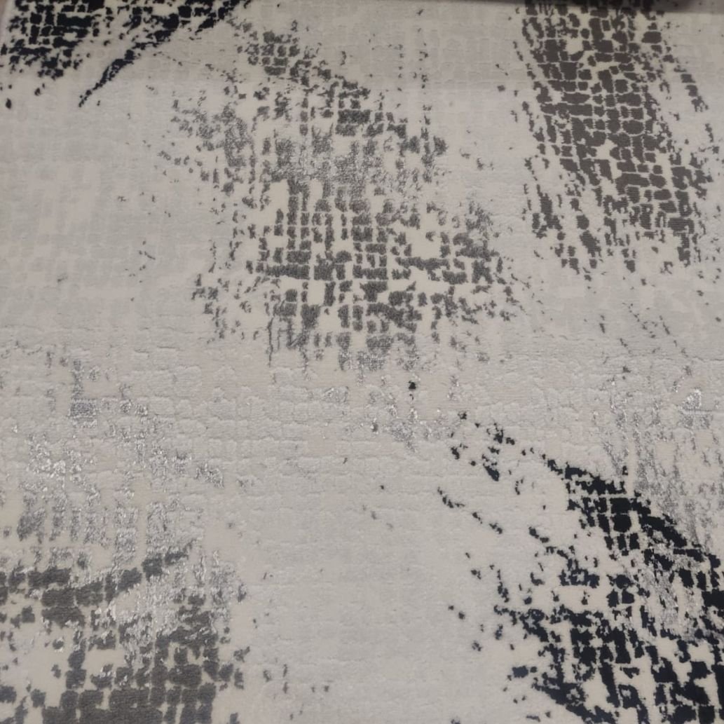 Ковролин тканный Urggazcarpet (Урггазкарпет) Лорин (10601 white/grey) , 4 м