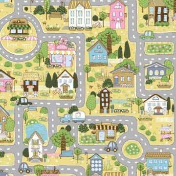 Ковролин тафтинговый Нева Тафт (Neva Taft) Дороги (16-13) , 3 м