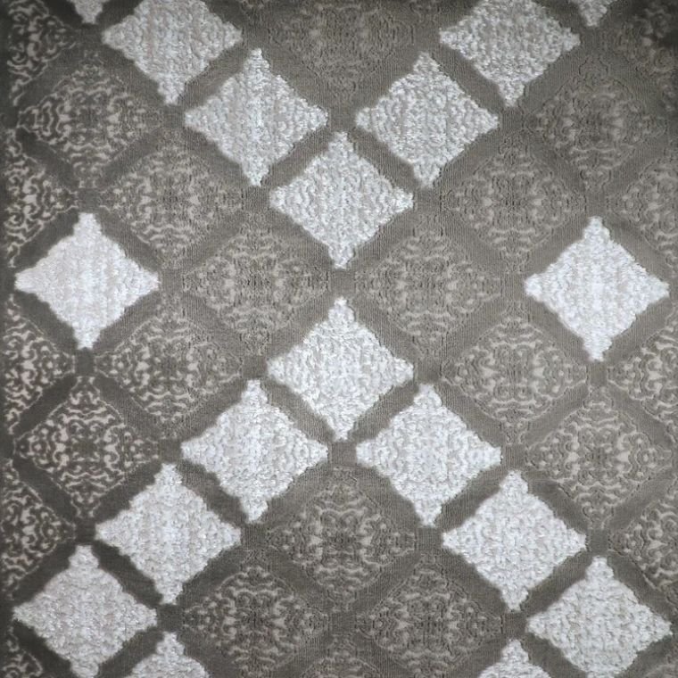 Ковролин хит-сет Kaplanser (Каплансер) Faiber (7912_ODV27_GREY/WHITE), 1.2 м