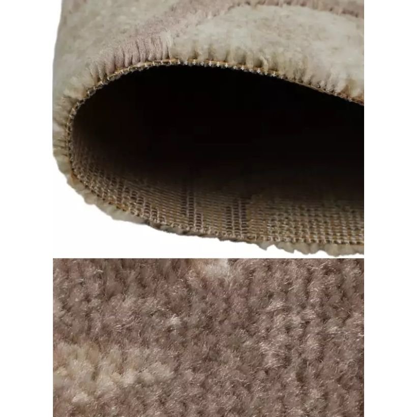 Ковролин хит-сет Kaplanser (Каплансер) Faiber (8492_ODT48_L.BEIGE/VIZON), 4 м