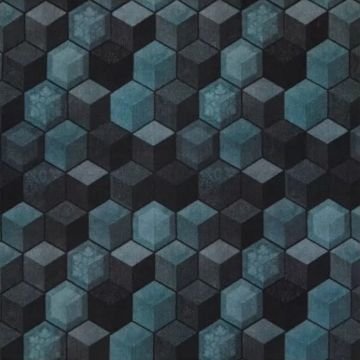 Велюр Импортэкс (Importeks) Велюровая дорожка Соты Зеленый, 1 м