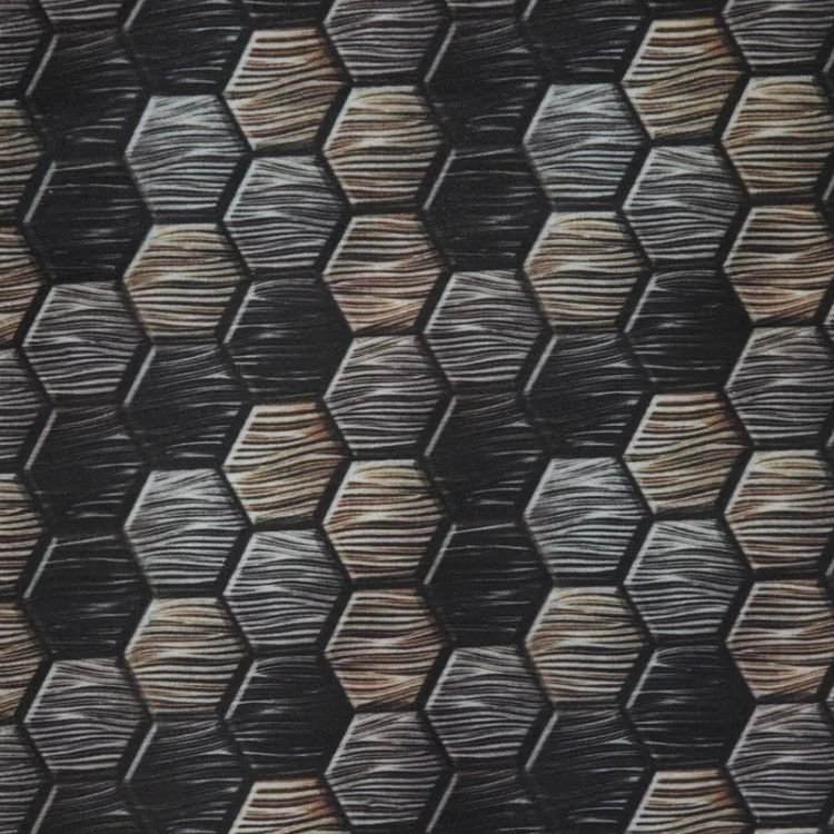 Велюр Импортэкс (Importeks) Велюровая дорожка Соты Коричневый, 1.2 м