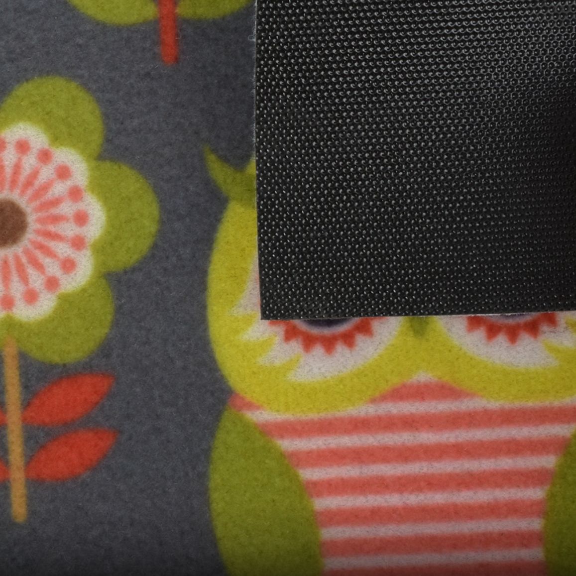 Ковер Soft Touch влаговпитывающий Vortex (Вортекс) Samba Совы и цветы 24214, 0,4х0,6 м