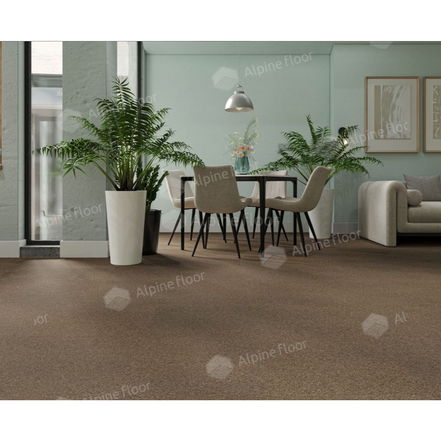 Ковровая плитка Alpine Floor (Альпин Флор) Huron Сагино (402-2)