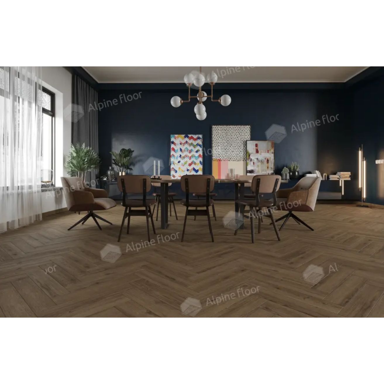 Ламинат Alpine Floor by Classen (Альпин Флор бай Классен) Ville 8/33 Прадес Дуб (Prades Oak), 63271