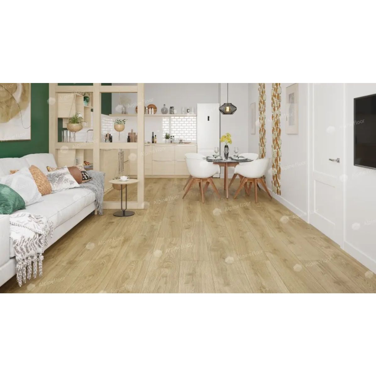 Ламинат Alpine Floor by Classen (Альпин Флор бай Классен) Aqua Life XL 8/33 Дуб Мюриц (Oak Muritz), Lf104-05