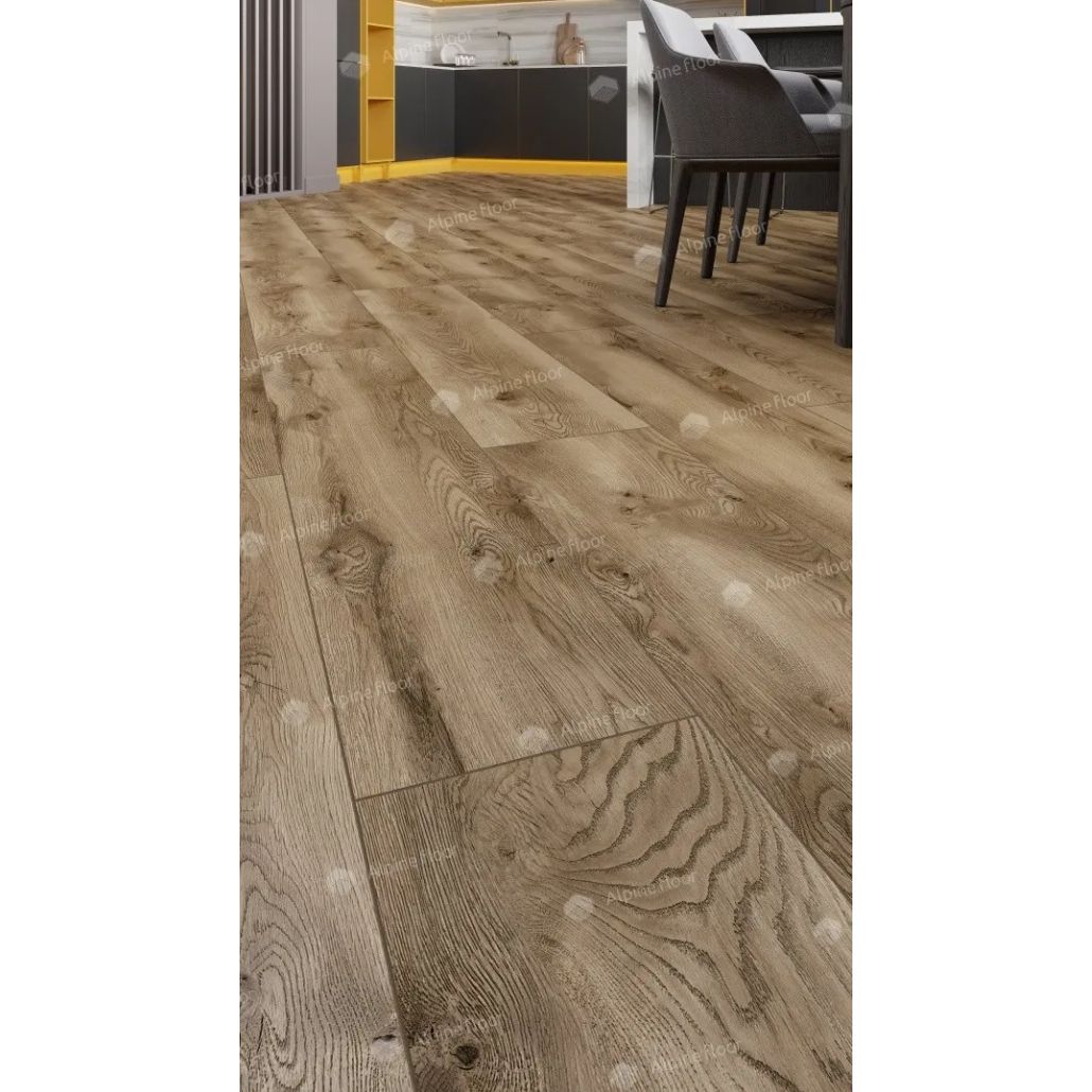 Ламинат Alpine Floor by Classen (Альпин Флор бай Классен) Aqua Life XL 8/33 Дуб Морейн (Oak Moraine), Lf104-08