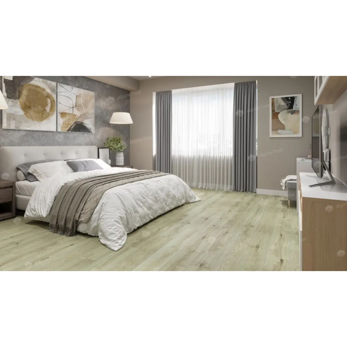 Ламинат Alpine Floor by Classen (Альпин Флор бай Классен) Aqua Life 8/33 Дуб Амстердам (Oak Amsterdam), Lf103-02